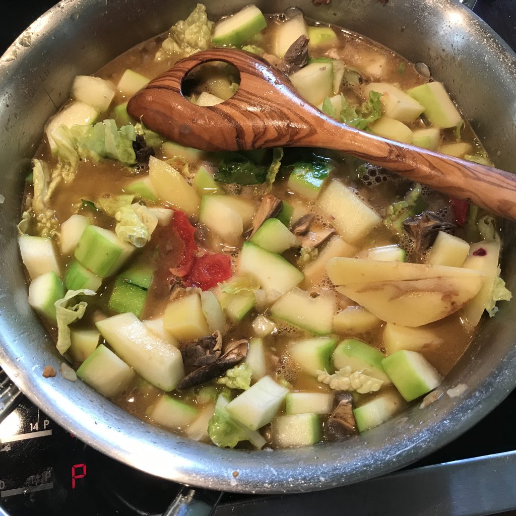 zucchinisuppe kochen