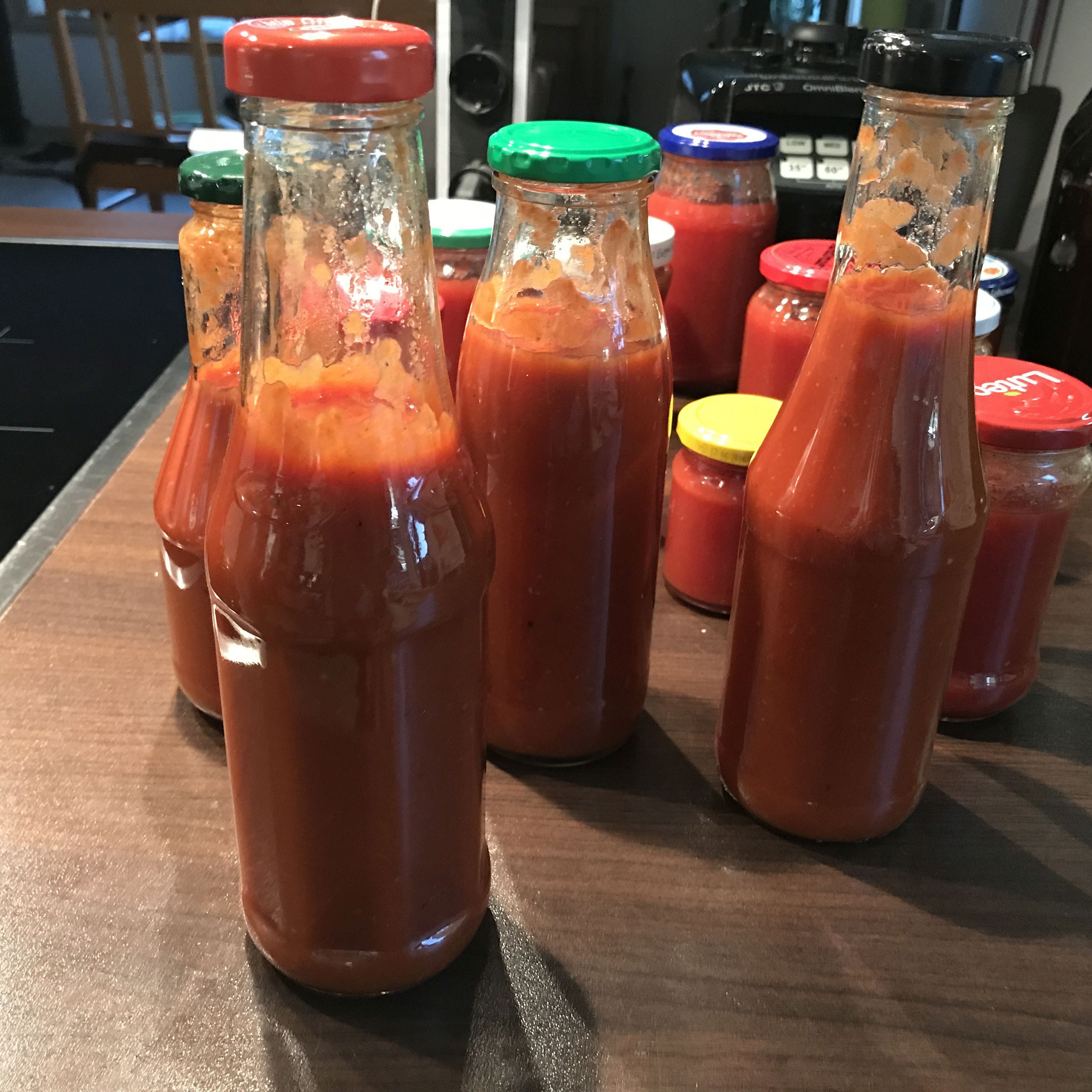 Tomatenketchup selber herstellen - Achims Garten zum Essen